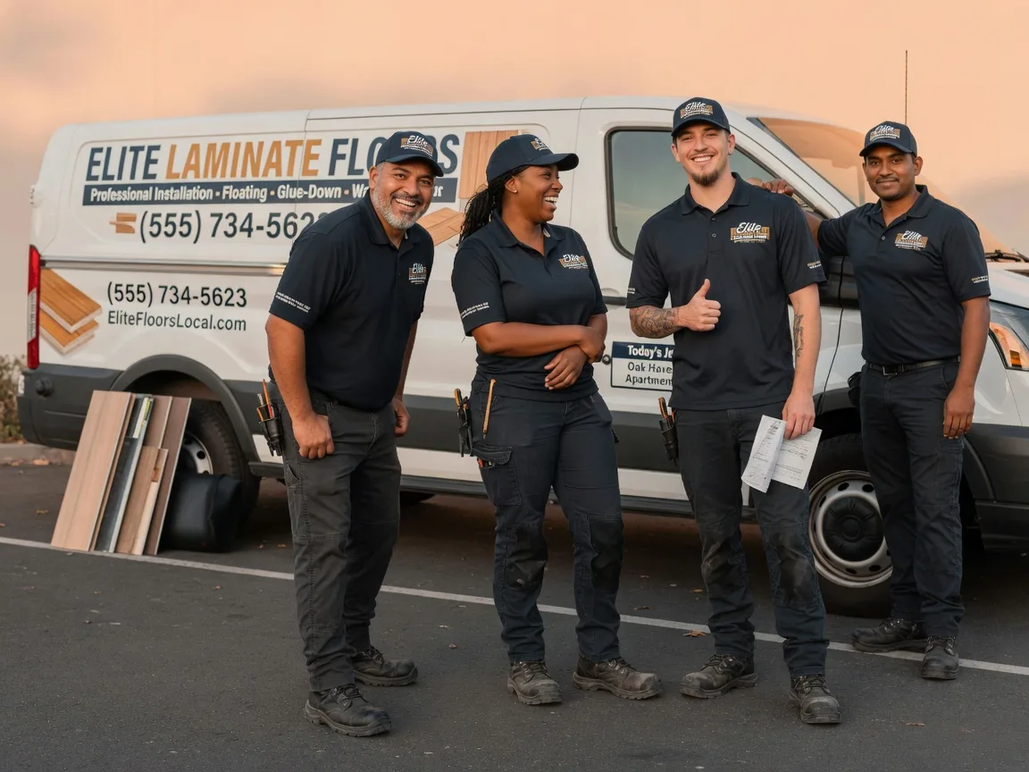 Laminate flooring installation company in Dale, WI